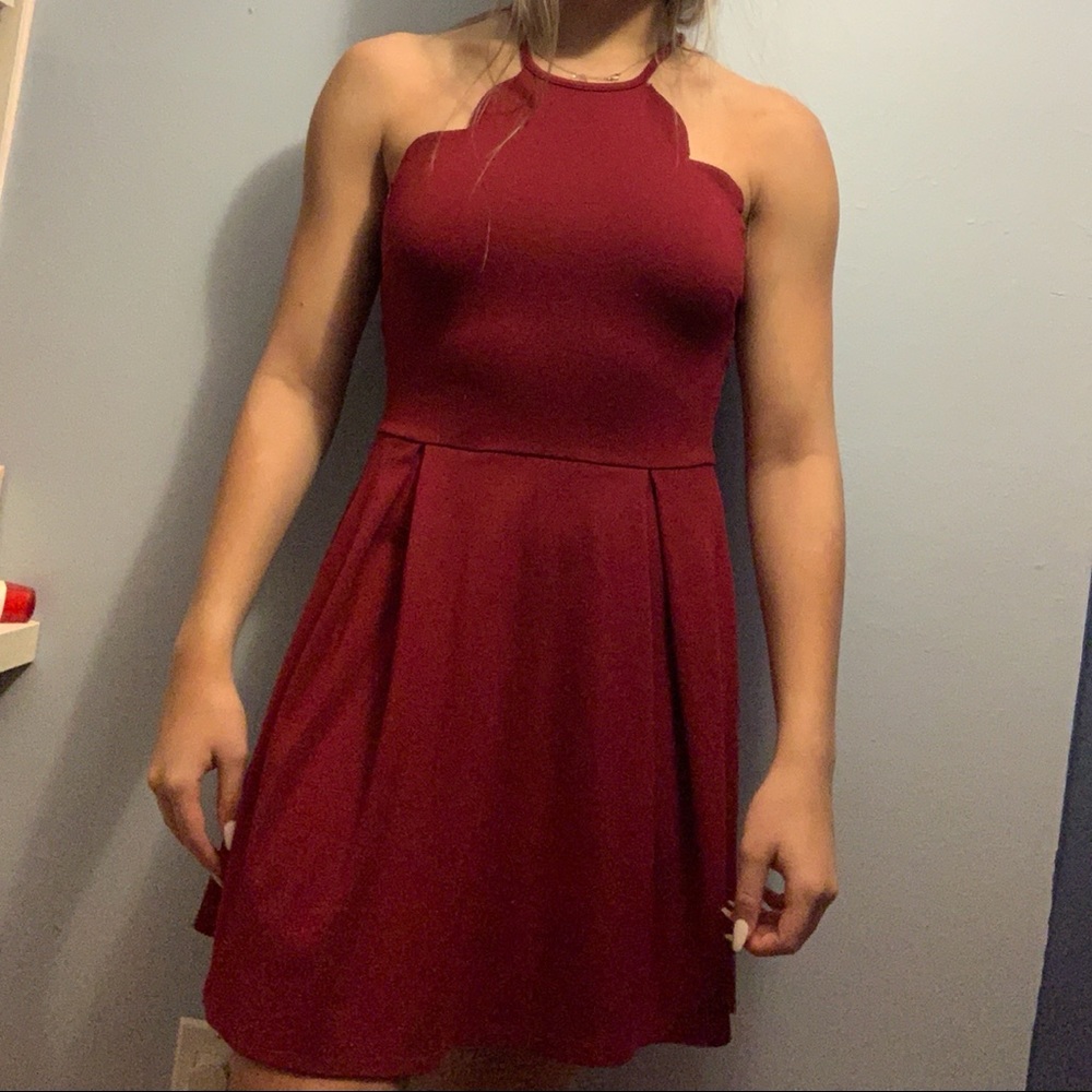 halter top dress